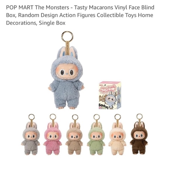 Authentic POP MART Macaron Vinyl Face labubu blind box - Picture 4 of 8